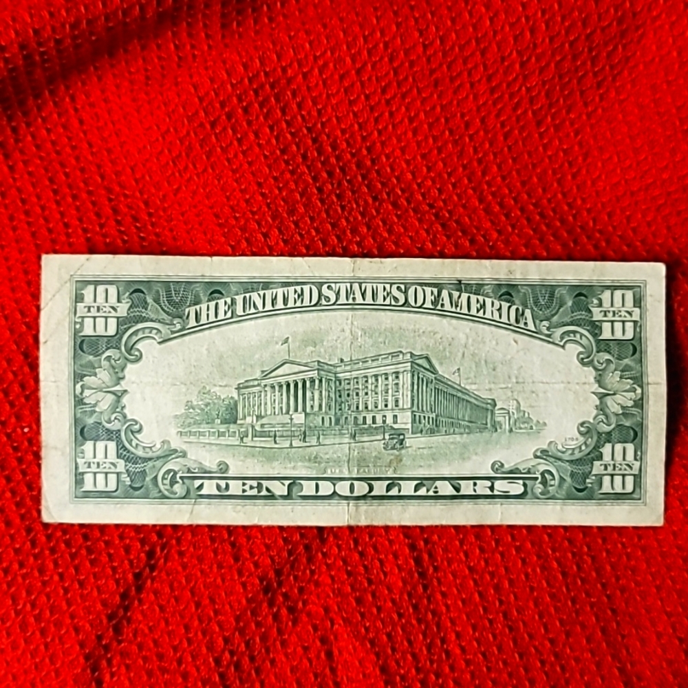 1950 Series $10 Star Note Paper Currency - Picture 2 of 3